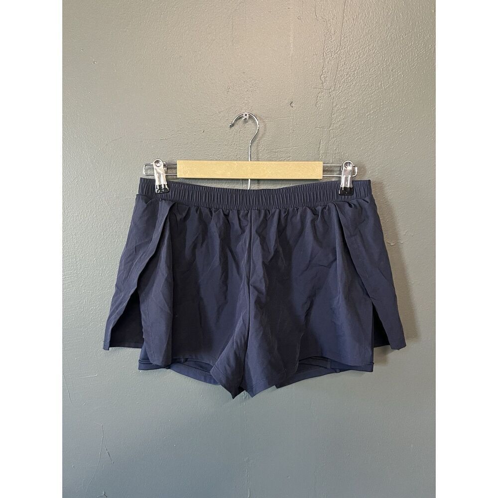 Z by Zella Womens Blue Lined Athletic Short Shorts Size Medium